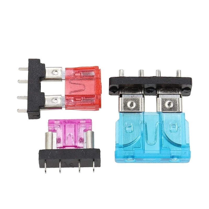 Standard 5PCS 2A Blade Fuse Holder PCB Board with 10A Fuses for Auto Automotive Safety Clip Insertion - Image 3